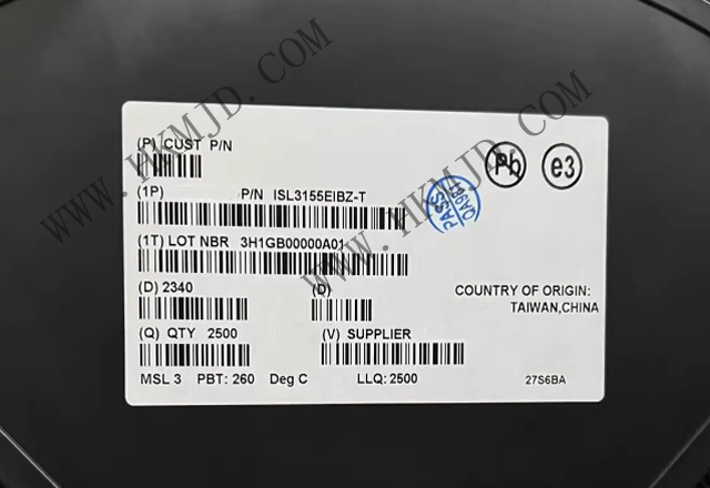 瑞薩電子 ISL3155EIBZ——高可靠性RS-485/RS-422收發(fā)器，帶16kV ESD保護(hù)功能